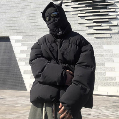 Parka Embroidered Skull Jacket